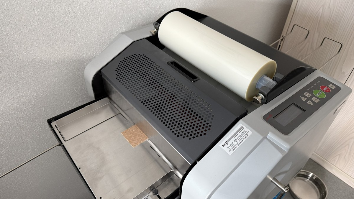 Laminieren mit Rollenlaminator