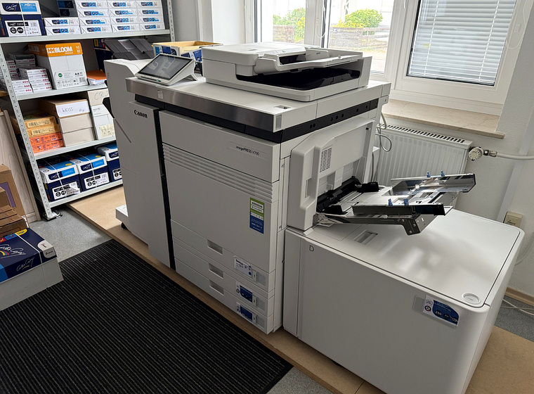 Kopieren und Scannen mit Canon imagePRESS